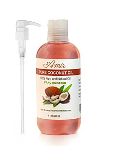 Scented Coconut Body Oil with - Rosy scent for women